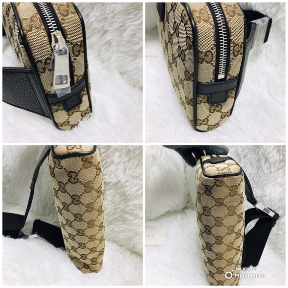 Gucci #449174 GG Canvas Belt Bag FANNY BRAND NEW ‼️LAST DROP‼️ - Picture 4 of 8